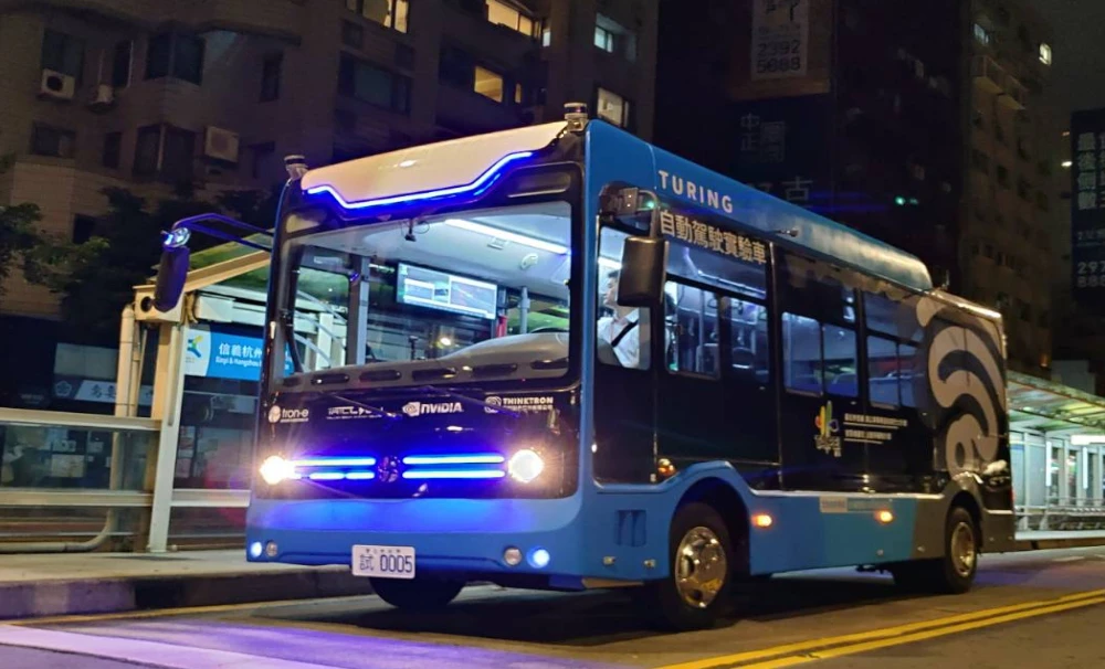 The first company in Taiwan to pilot run autonomous bus.